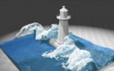 Новый 3D алгоритм симуляции воды