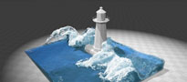 Новый 3D алгоритм симуляции воды