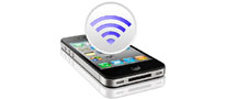 Супер Wi-Fi на iPhone 5 :)